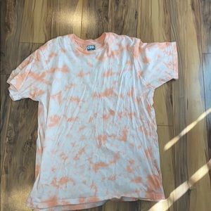 Pink and White tye-dye shirt